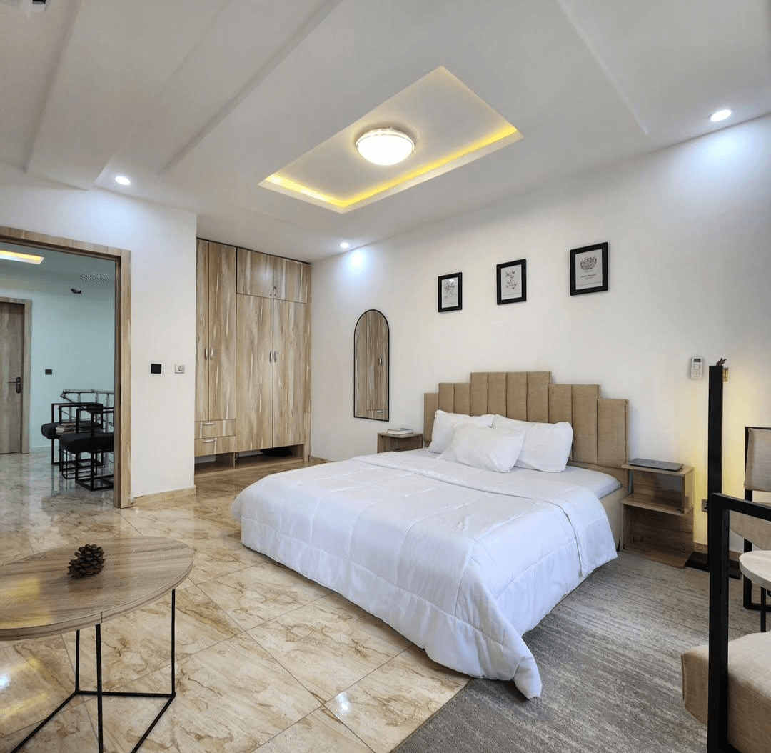 Serenity Home 2 bedroom Shortlet Apartment with 24 hrs power supply in Lekki image